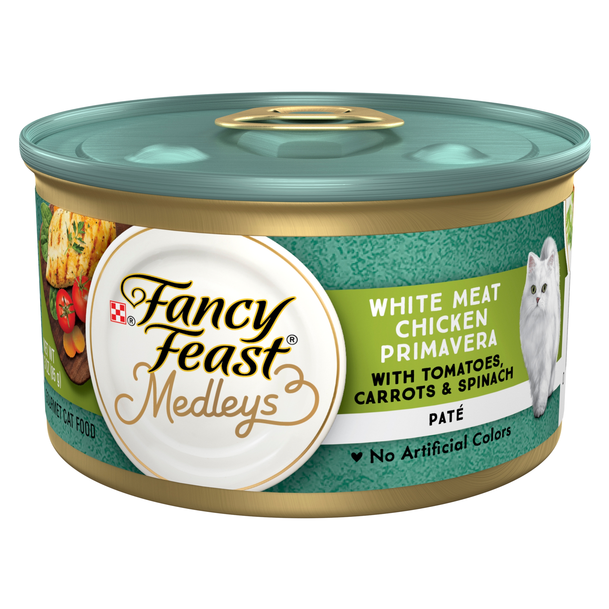 Fancy Feast White Meat Chicken Primavera Purina Arabia